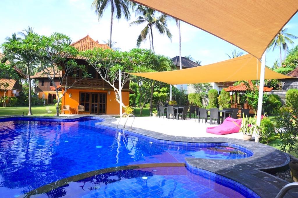 Kura Kura Villas Candidasa Exteriör bild